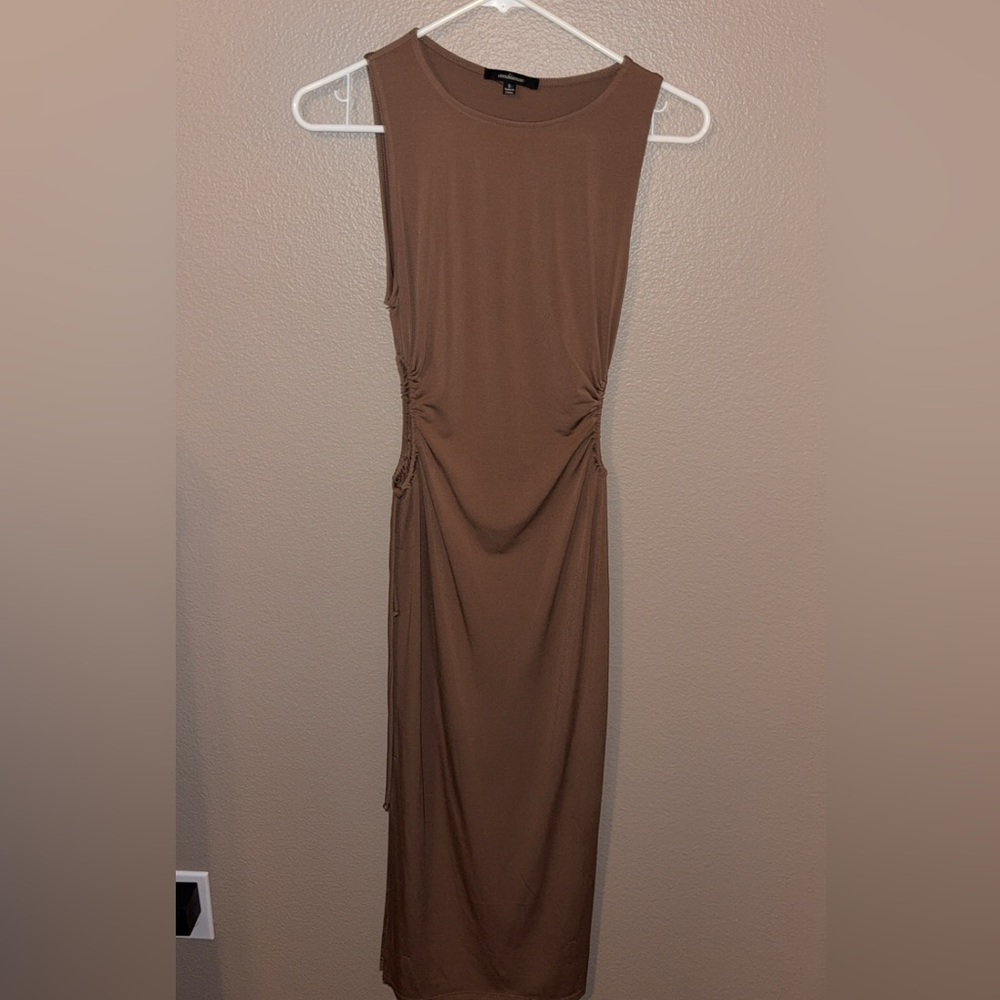 Ambiance Brown Maxi Dress
